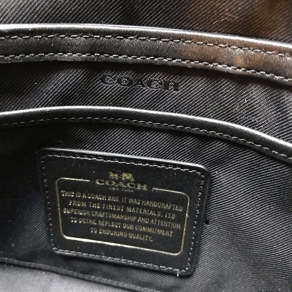 SOLD|Coach Gold Crosstown Leather Purse Bag Small - Picture 9 of 11